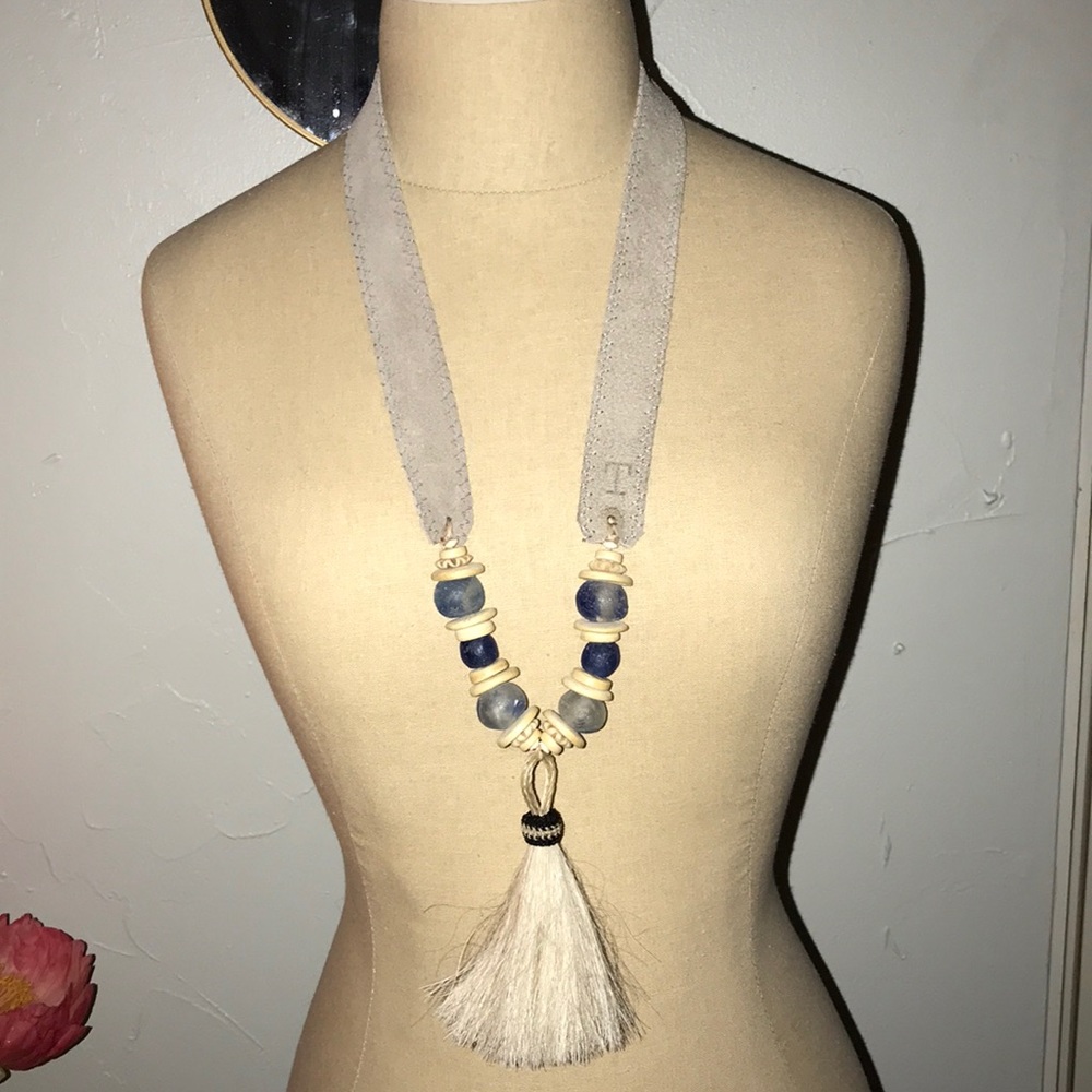 Tassel Horse Hair Necklace